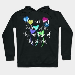 You are my calming in the middle of the reason Hoodie